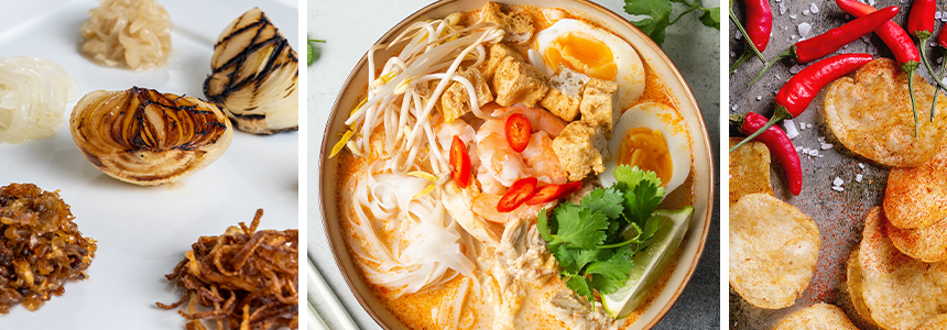 Taste Flavorful foods